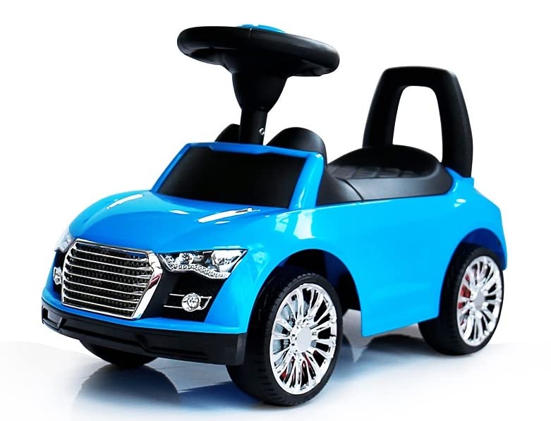 Amazon.co.jp: JTC 足けり式乗用玩具 RIDE ON CAR ブルー : おもちゃ